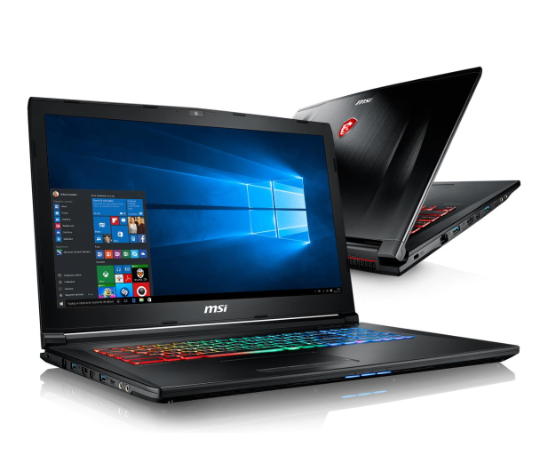 MSI GP72MVR i7-7700HQ/8GB/1TB/Win10X GTX1060 - 391002 - zdjęcie